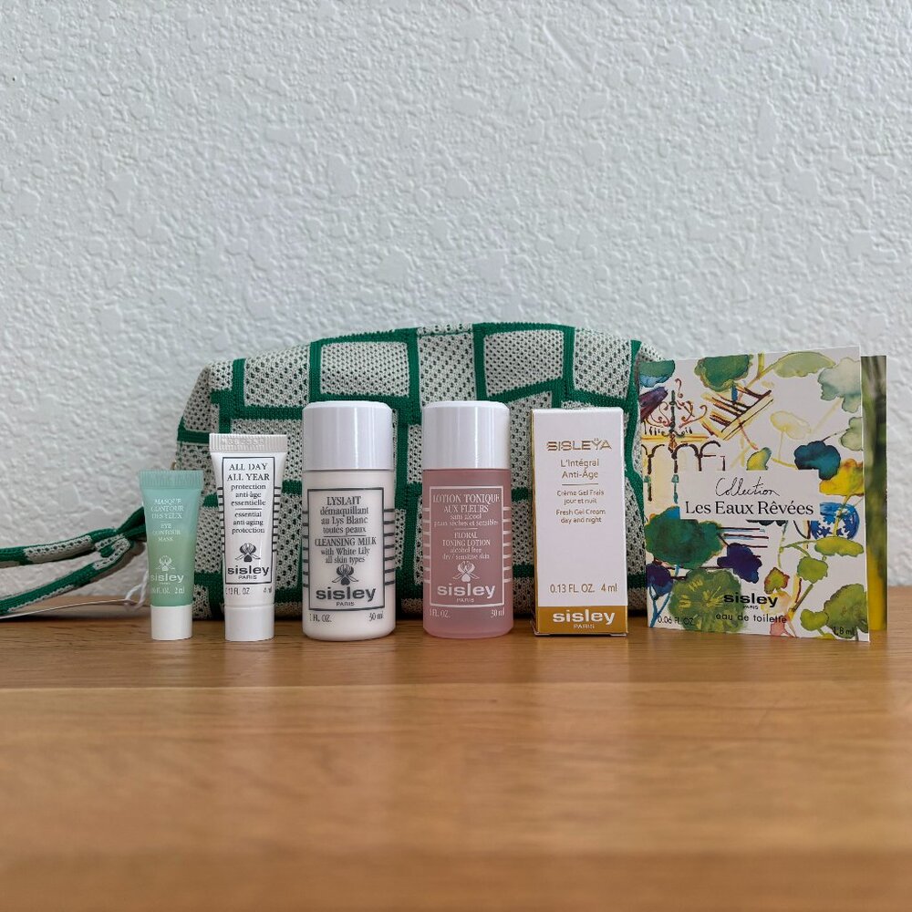 BN Sisley Paris Beauty Travel GWP Set Lot 7 Items!